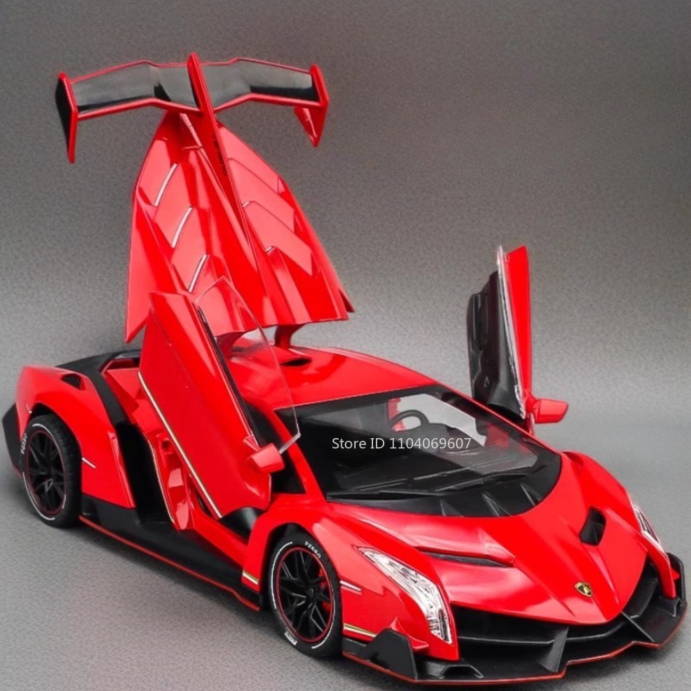 Model Kit Lamborghini - 1:24 Scale Veneno Sports Car Model