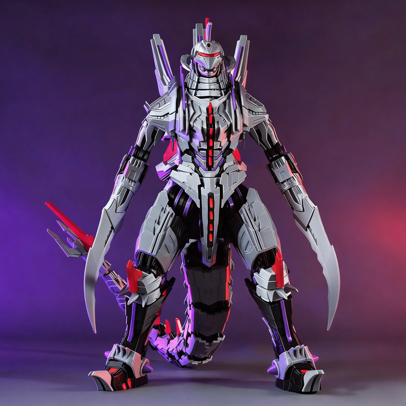 Model Kit Kiryu - Generic Mech Gigan Action Figure 3D