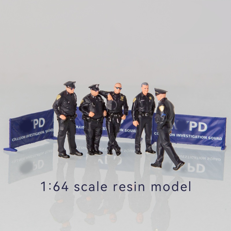 Model Kit Judge - 1/64 Scale Model Resin Figurines Diorama