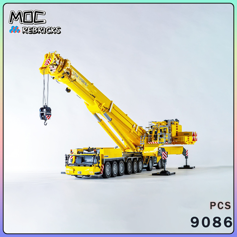 Model Kit Ikaruga - City Series MOC Bricks 1750-9.1 Jib