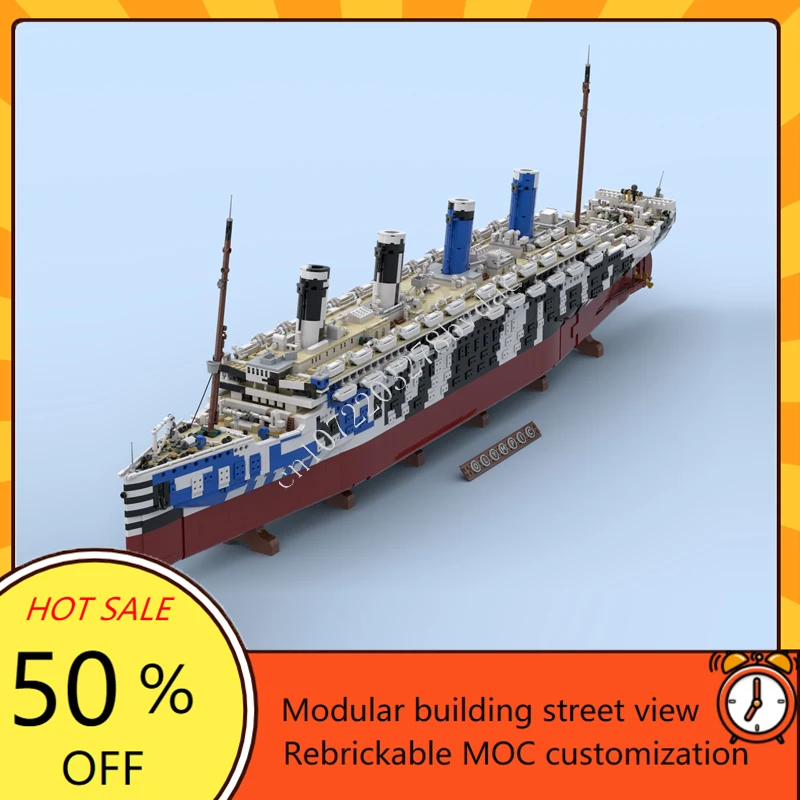 Model Kit Decals - 10615PCS MOC HMT Olympus Titanic Custom