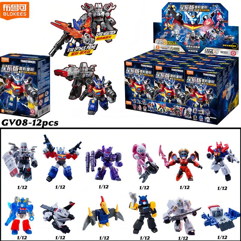 Model Kit Blokees - In Stock Blokees Transformers GV08 12PCS