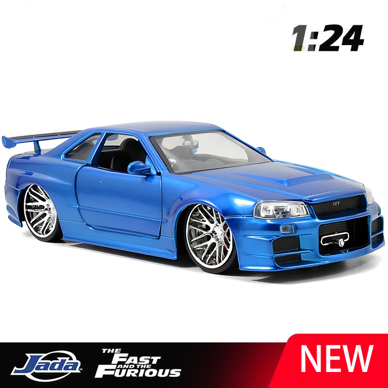 Model Kit Lamborghini - JADA 1:24 Skyline GTR R34 Alloy