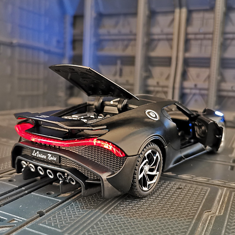 Model Kit Lamborghini - 1:32 Bugatti Lavoiturenoire Alloy Sports Car
