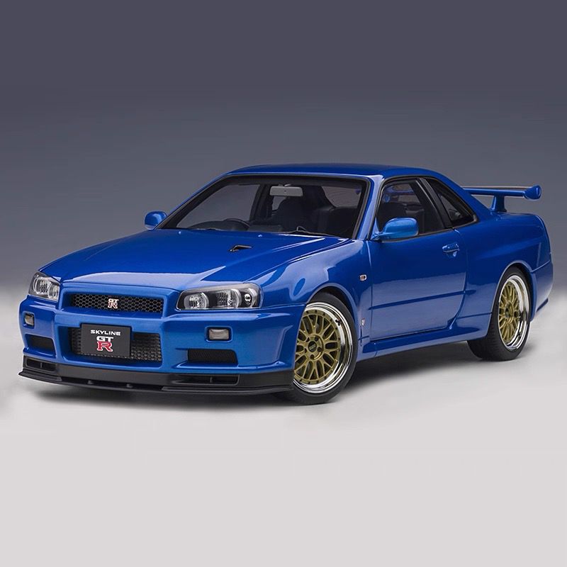 Model Kit Lamborghini - Large Size 1:18 GTR GT-R R34