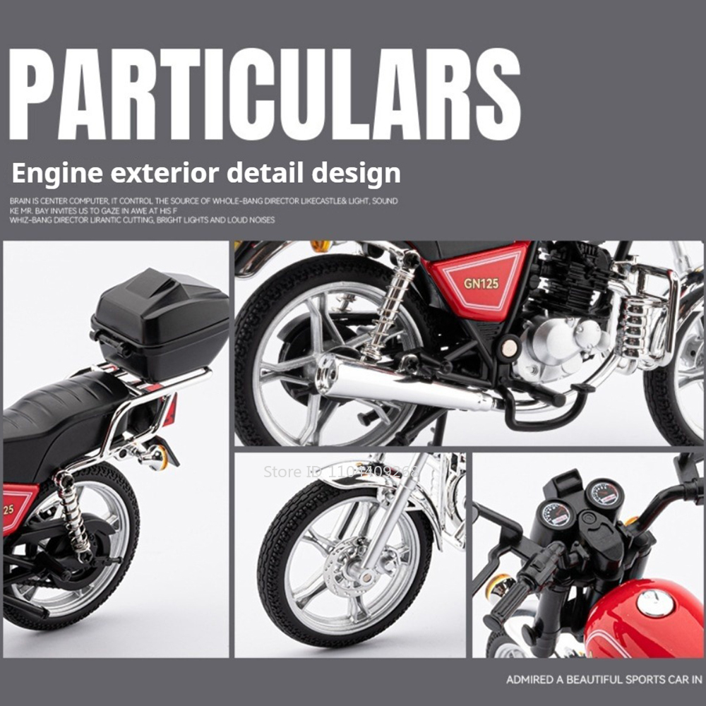 1:12 Suzuki GN125 R Nine T Ret - Model Kit Aoshima review and price