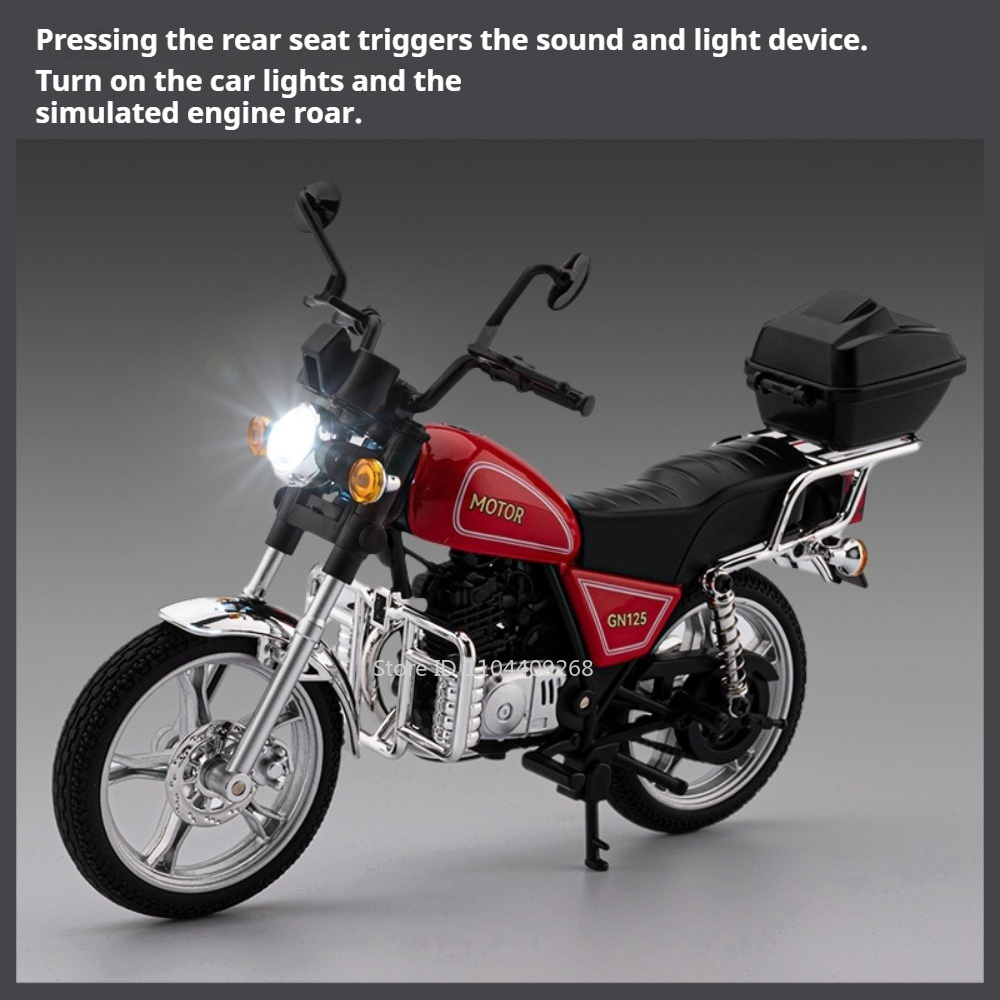 1:12 Suzuki GN125 R Nine T Ret - Model Kit Aoshima review and price