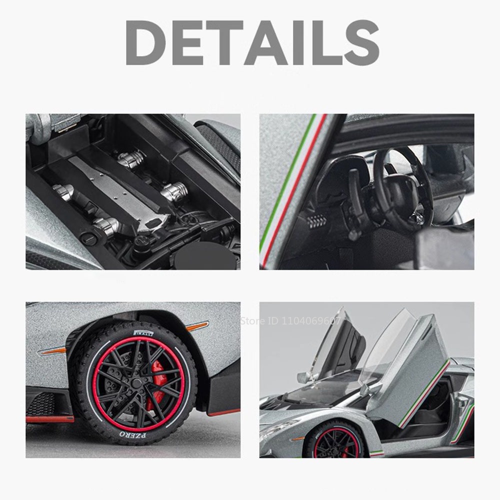 1:24 Scale Veneno Sports Car M - Model Kit Lamborghini review and price