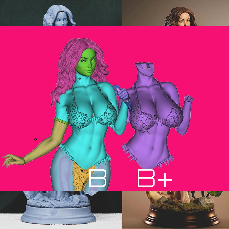 3 Styles Origi Character  6083 - Model Kit Figures review and price