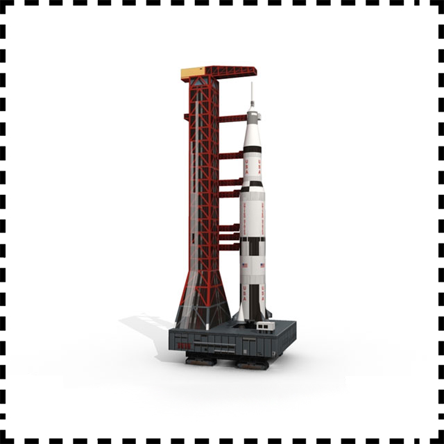 1:300 Scale USS Saturn V Rocke - Model Kit Uss Iowa review and price