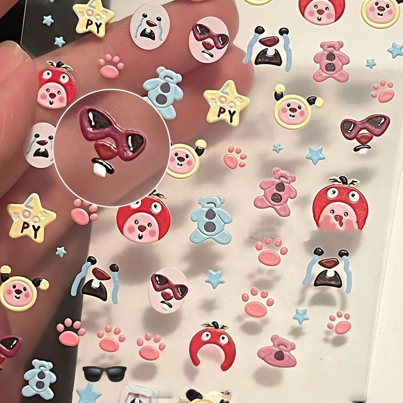 2pcs Cute Beaver Loopy Sticker - Model Kit Decals review and price
