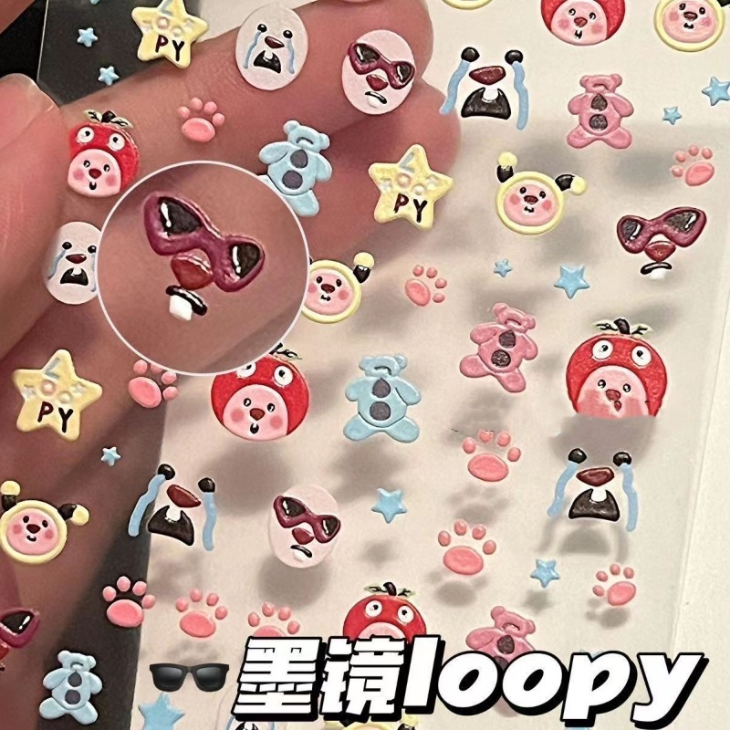 2pcs Cute Beaver Loopy Sticker - Model Kit Decals review and price