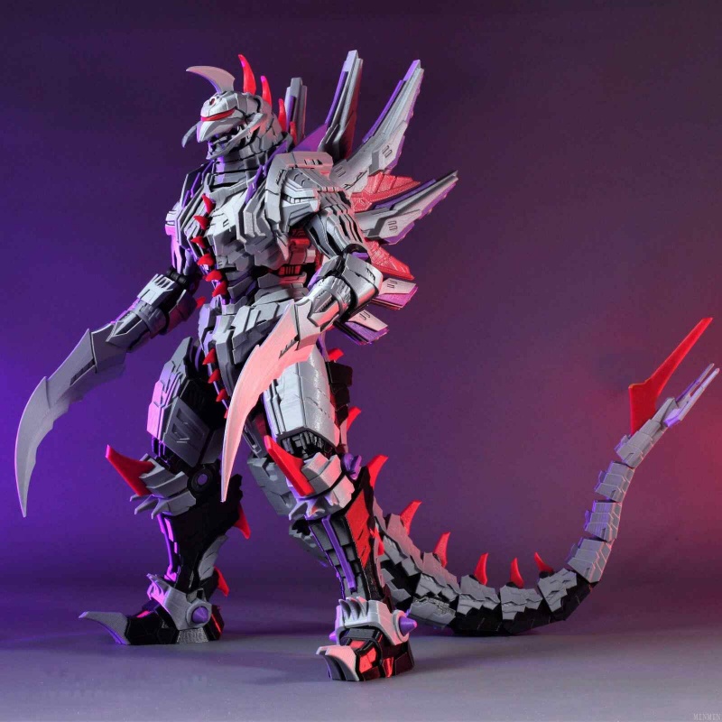 Hot Mech Gigan Action Figure 3 - Model Kit Kiryu review and price