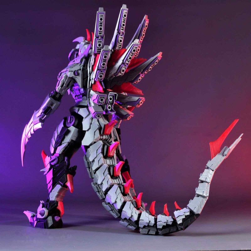 Hot Mech Gigan Action Figure 3 - Model Kit Kiryu review and price