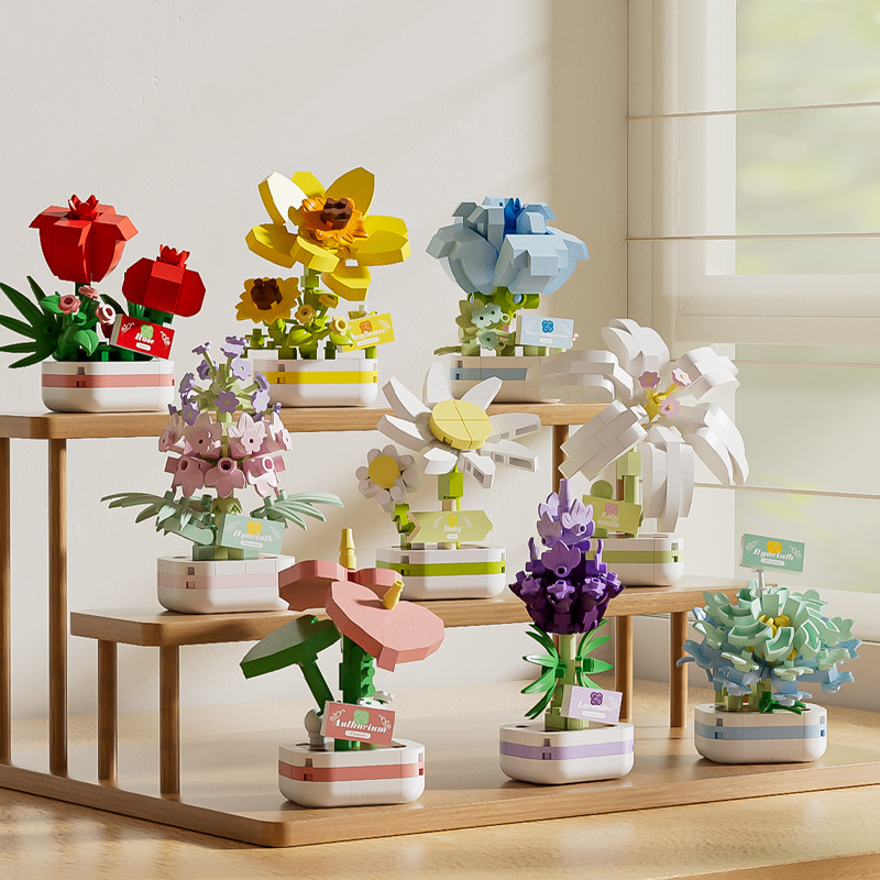 Flower Bouquet Building Set Fl - Model Kit Wall E review and price