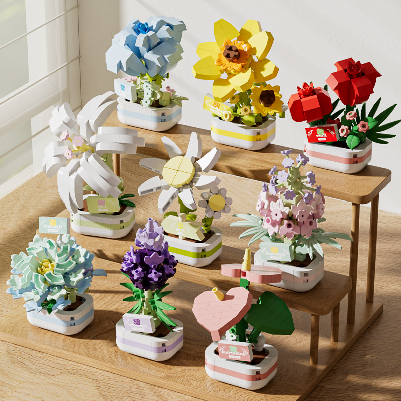 Flower Bouquet Building Set Fl - Model Kit Wall E review and price