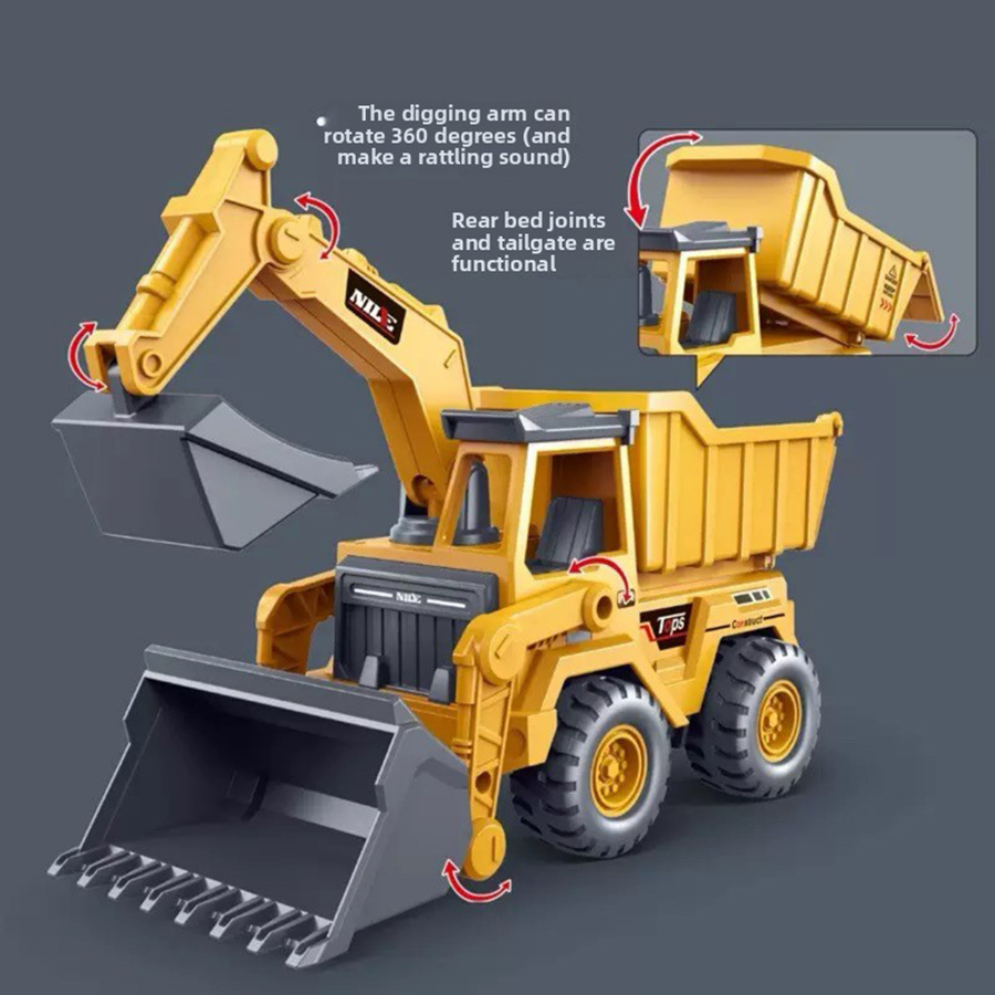 1pcs Excavator Truck Model Toy - Model Kit Excavator review and price