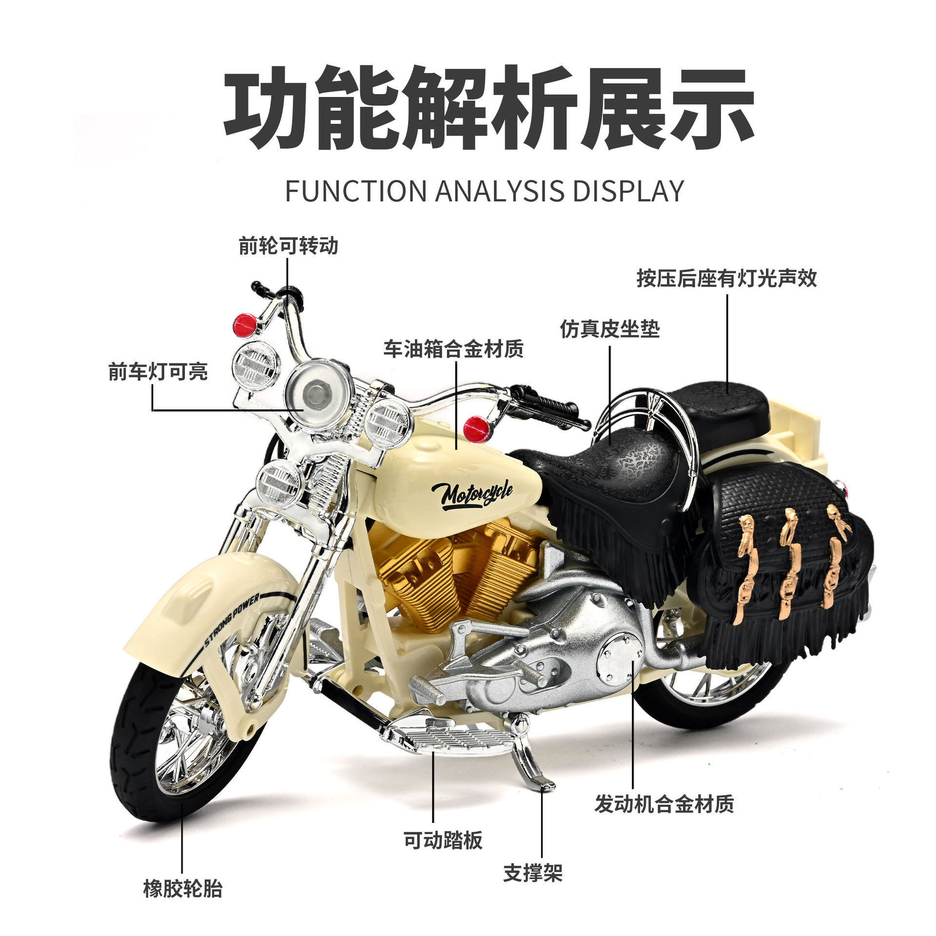 1:10 Harley Alloy Diecast Moto - Model Kit Aoshima review and price