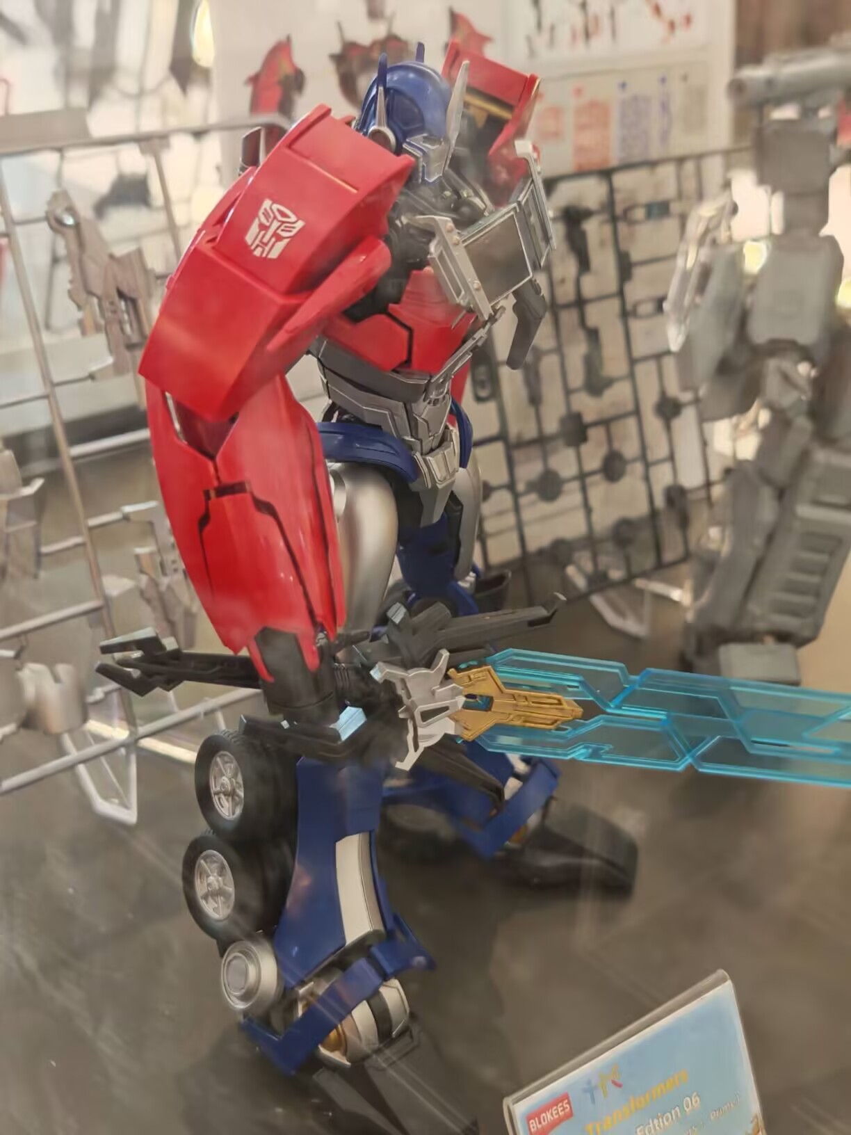 Blokees Transformers Optimus P - Model Kit Blokees review and price