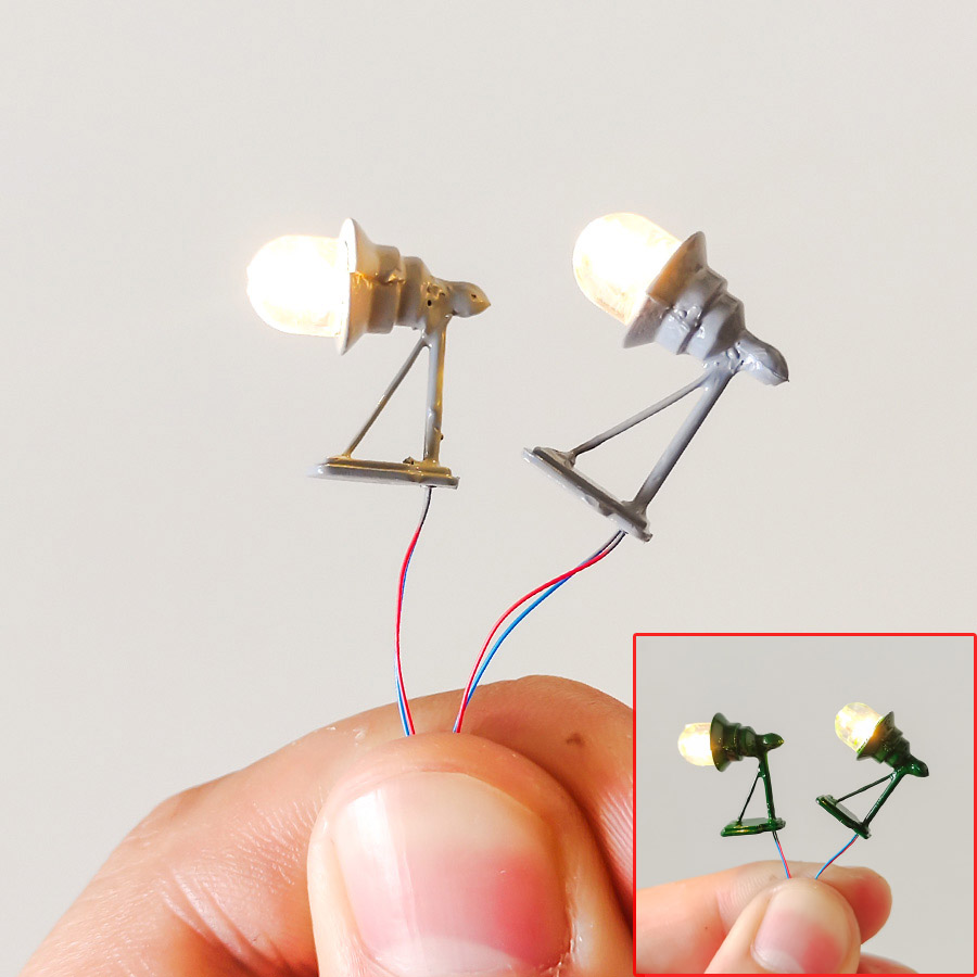 2Pcs Miniature 3V Led Lights M - Model Kit Wall E review and price