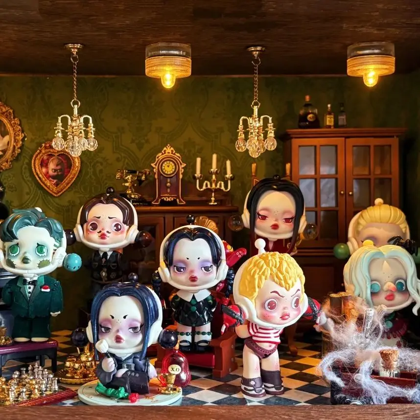 POP MART SKULLPANDA Addams Fam - Model Kit For Girls review and price