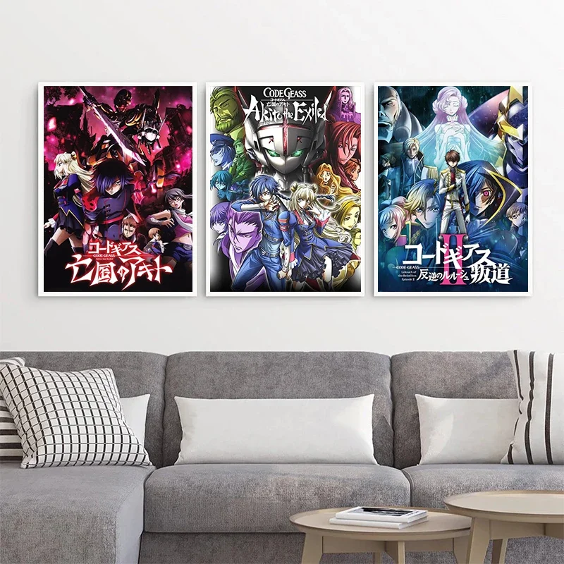 Canvas Painting Code Geass Pos - Model Kit Code Geass review and price