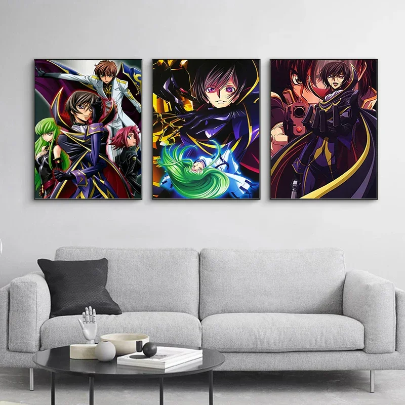 Canvas Painting Code Geass Pos - Model Kit Code Geass review and price