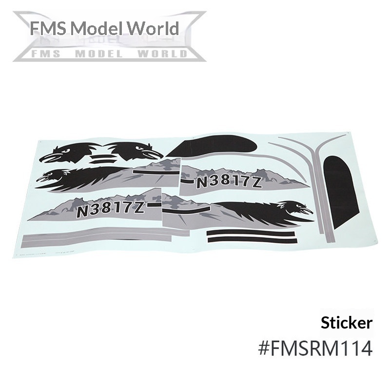 FMS RC Plane Decals For 1700mm - Model Kit Land Rover review and price