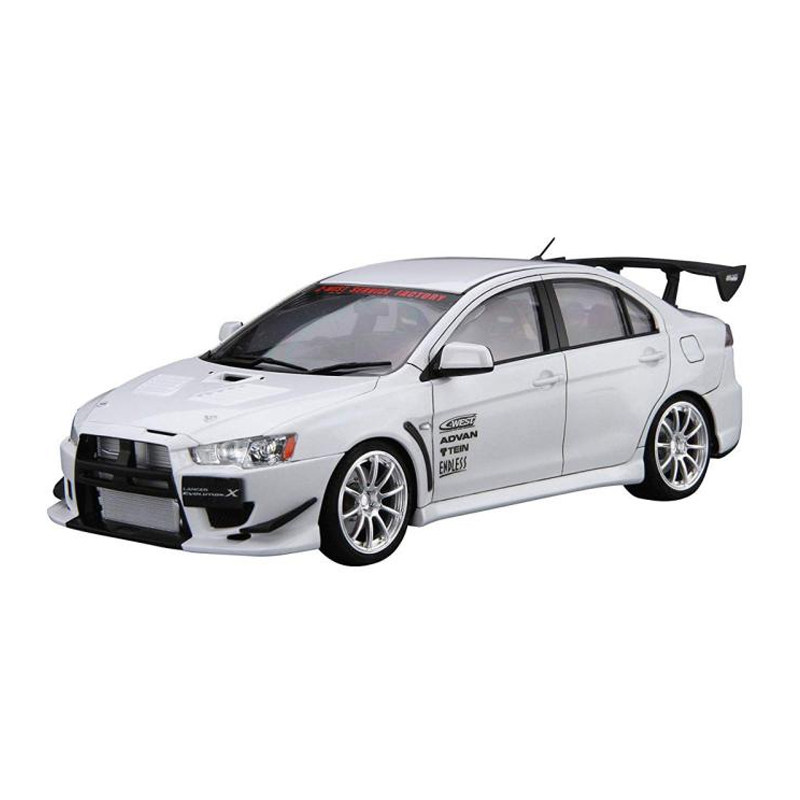 Static assembly car model Aosh - Model Kit Aoshima review and price
