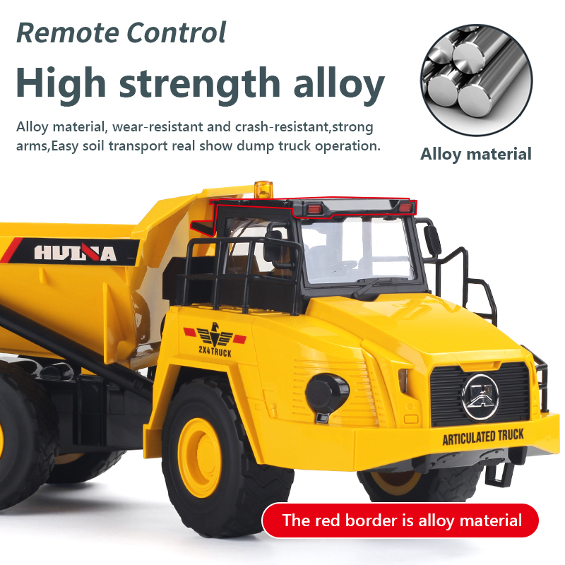 1/18 Rc Truck Dumper Huina 155 - Model Kit Excavator review and price