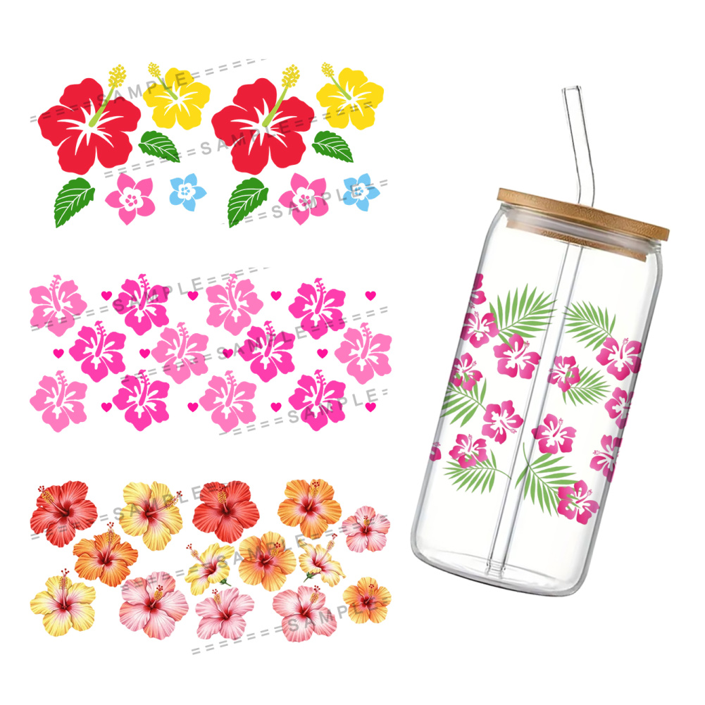 11x24cm Hibiscus Syriacus UV D - Model Kit Decals review and price