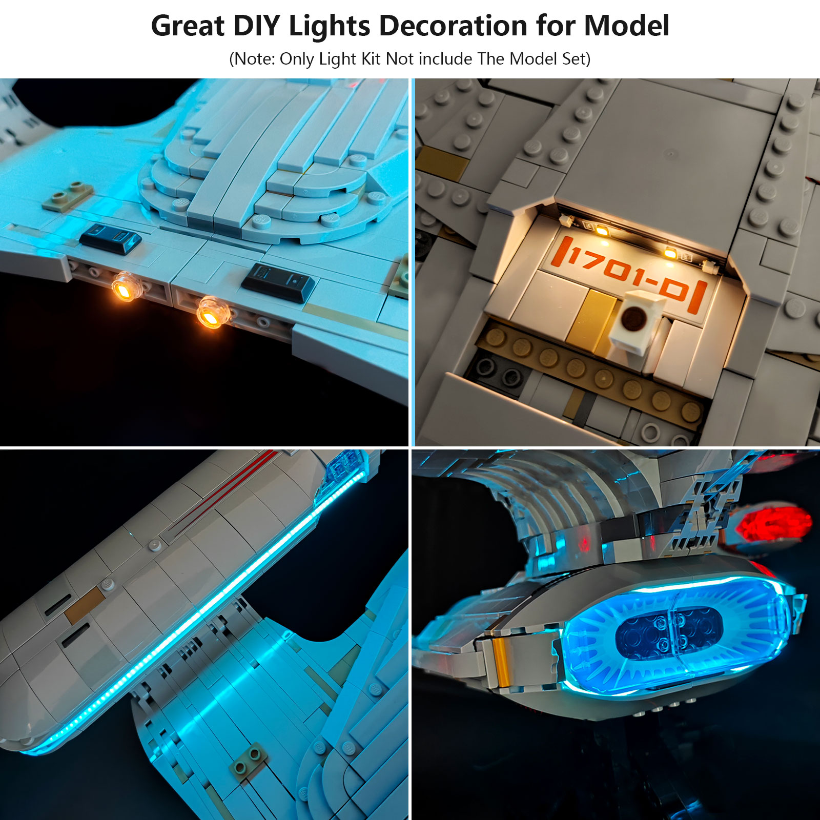 LYBMTWF LED Lighting Kit for L - Model Kit Instructions review and price