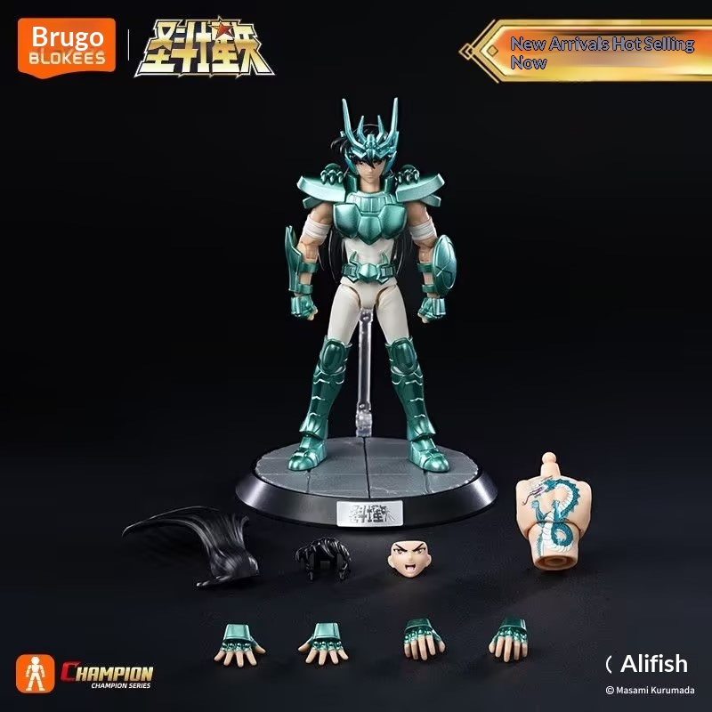 Brugo Blokees Saint Seiya Drag - Model Kit Kiryu review and price