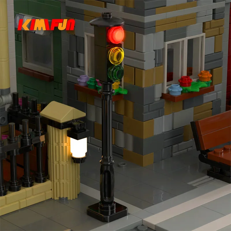 1pcs LED MOC Street Automatic  - Lego Set Creator review and price
