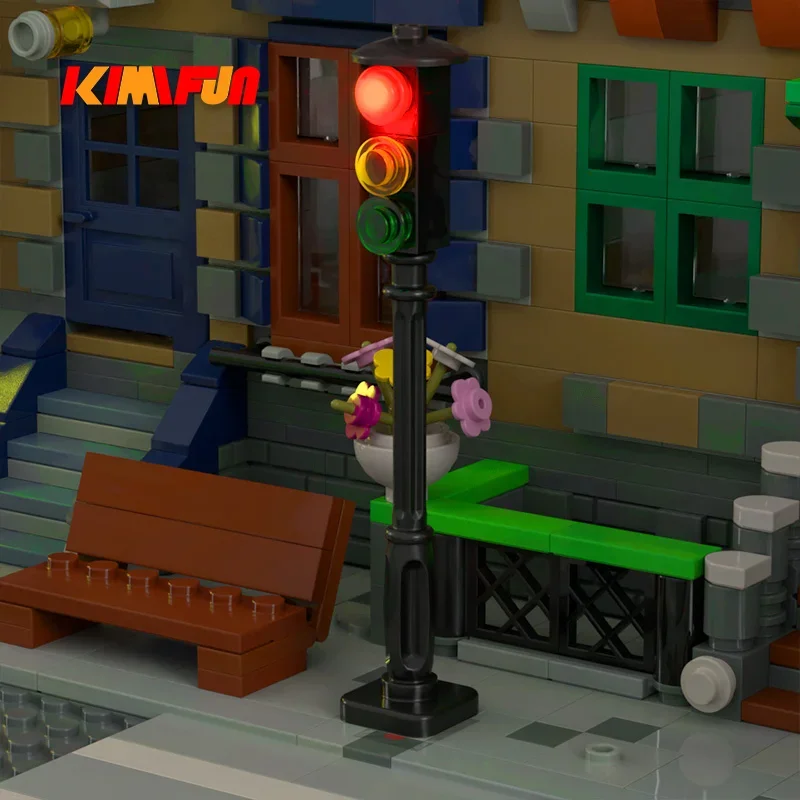 1pcs LED MOC Street Automatic  - Lego Set Creator review and price