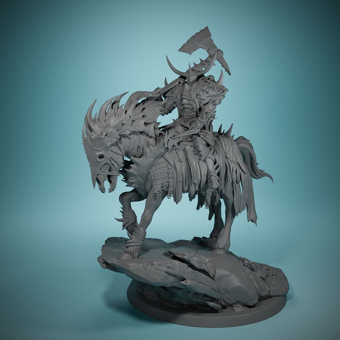 80mm Dark Night Death Horse Bo - Model Kit Horse review and price