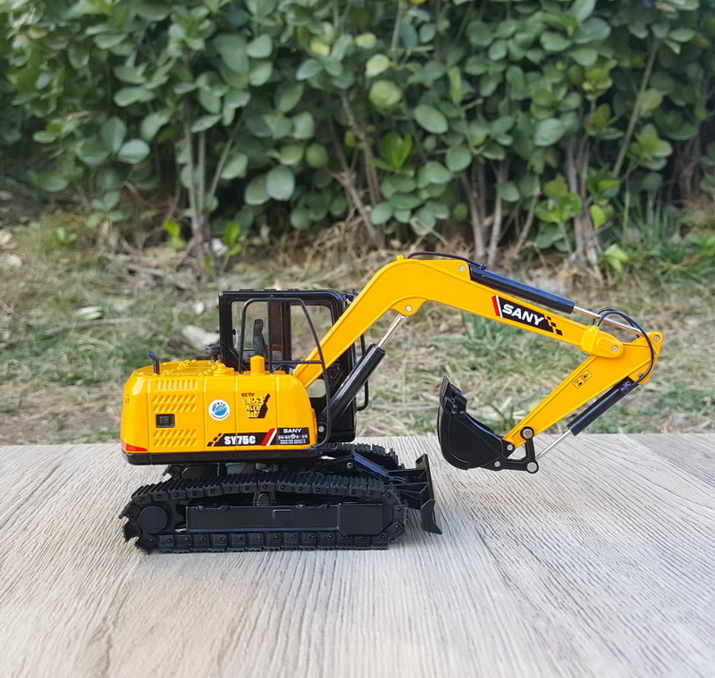 1:35 SANY SY75C-9 Excavator Si - Model Kit Excavator review and price
