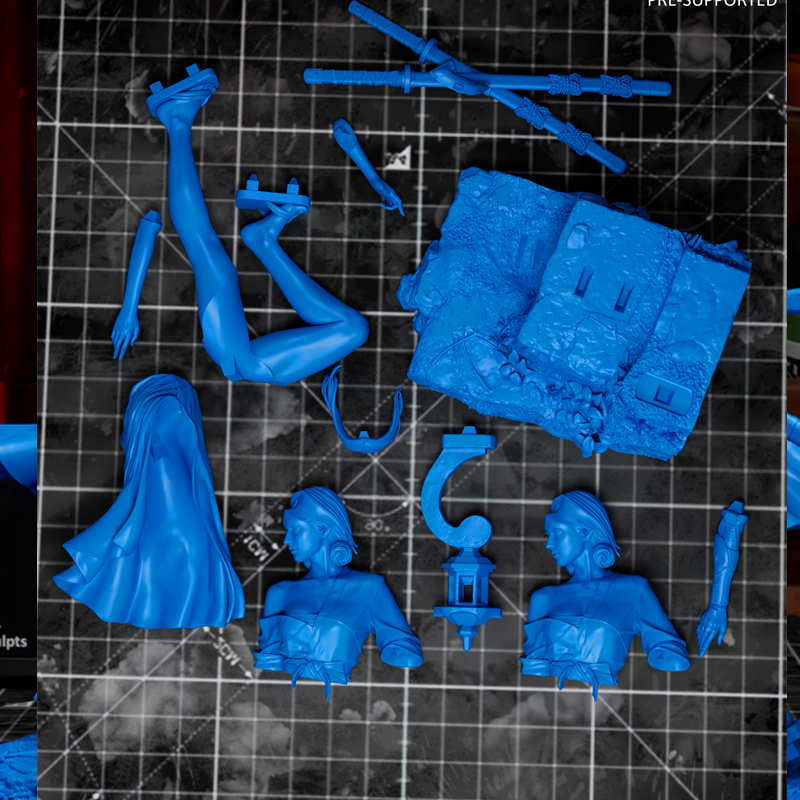 3 Styles Game Character 6642 K - Model Kit Figures review and price
