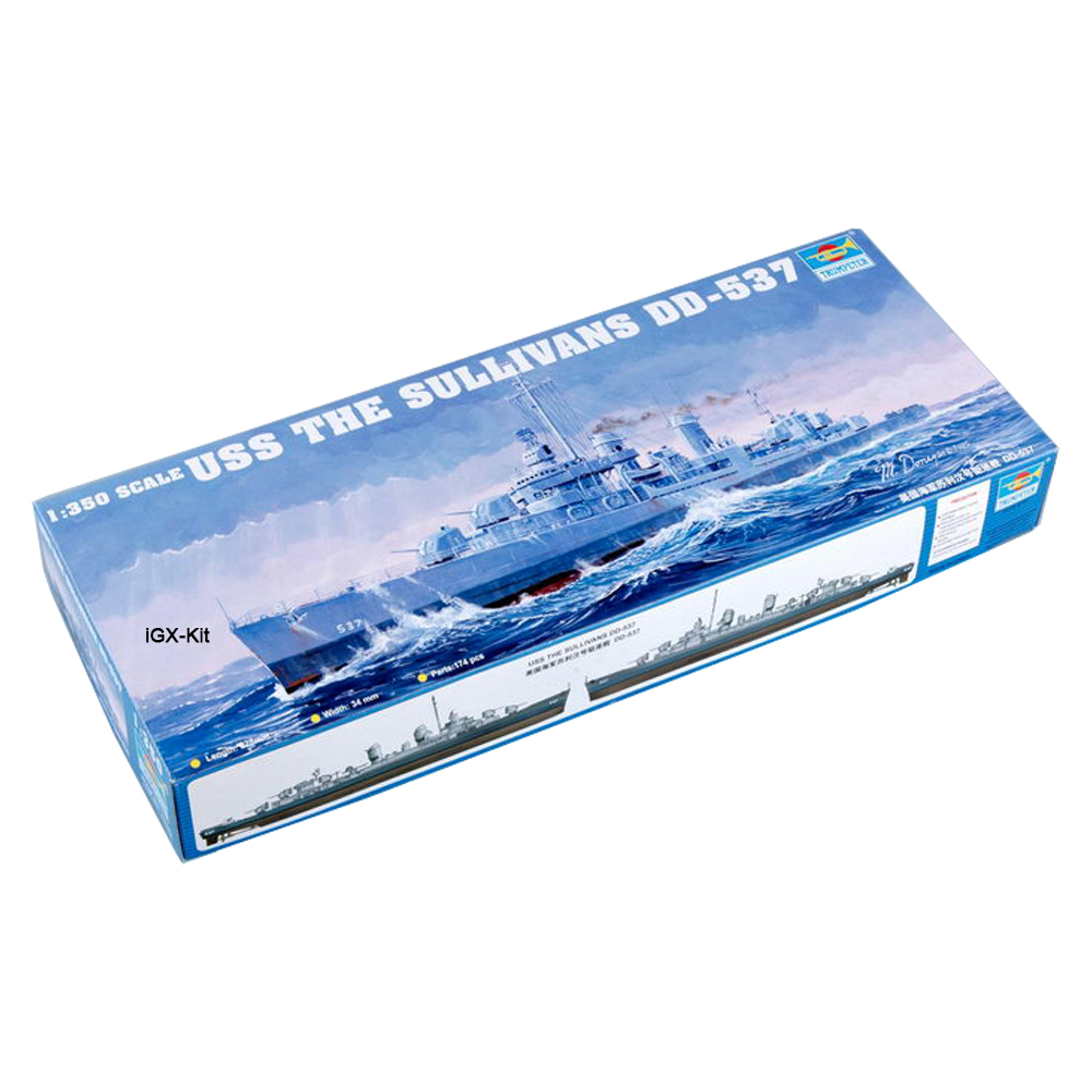 Trumpeter 05304 1/350 Scale US - Model Kit Uss Iowa review and price
