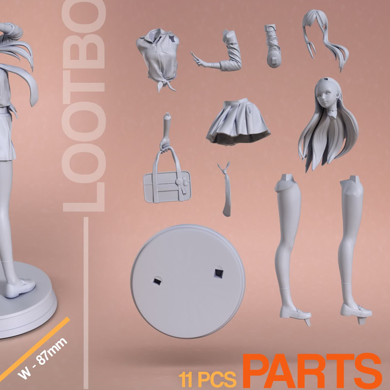 Game Character 4940 Kitagawa M - Model Kit Figures review and price