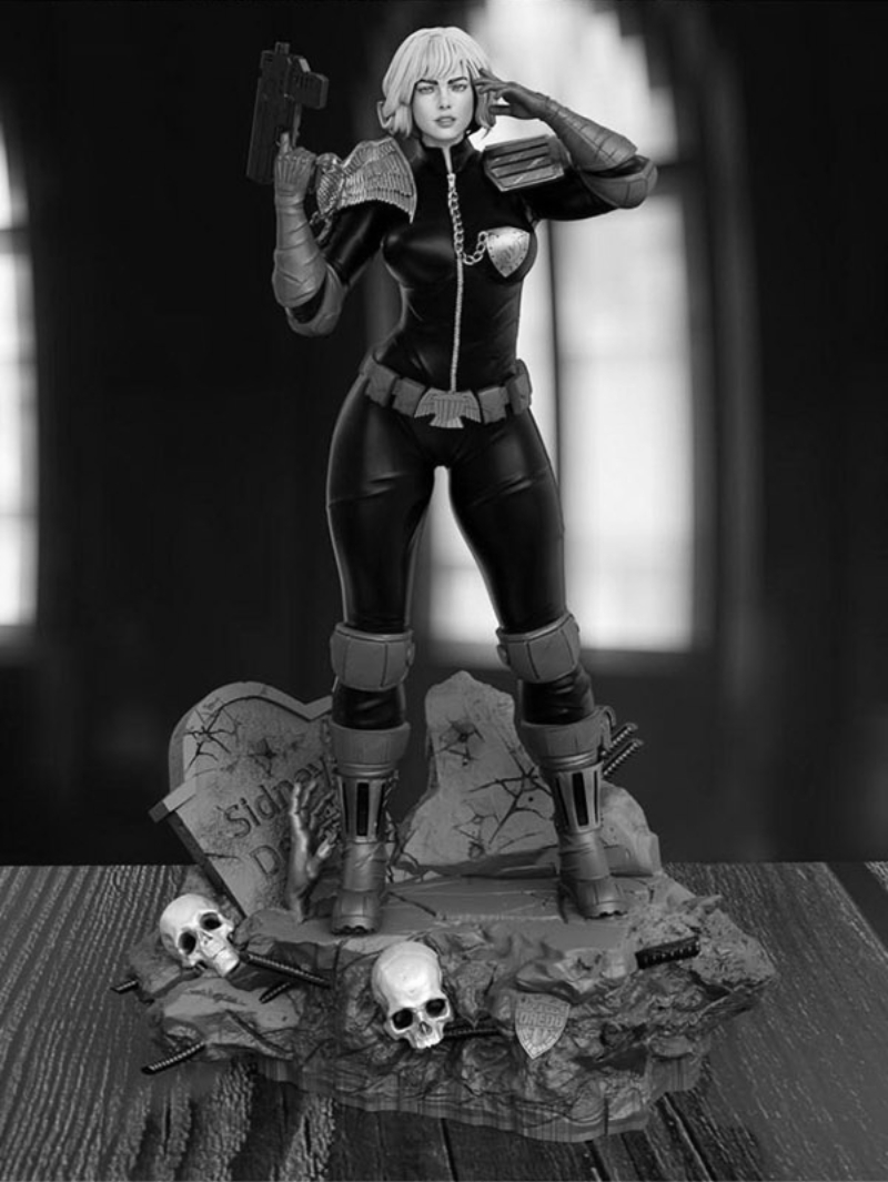 1/24 Scale Cassandra Anderson  - Model Kit Judge review and price