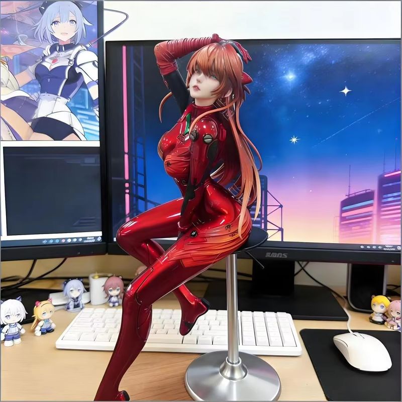New 1/4 Scale GK Asuka Langley - Model Kit Aoshima review and price