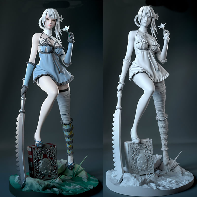 31CM Game Character 6004 Kaine - Model Kit Figures review and price