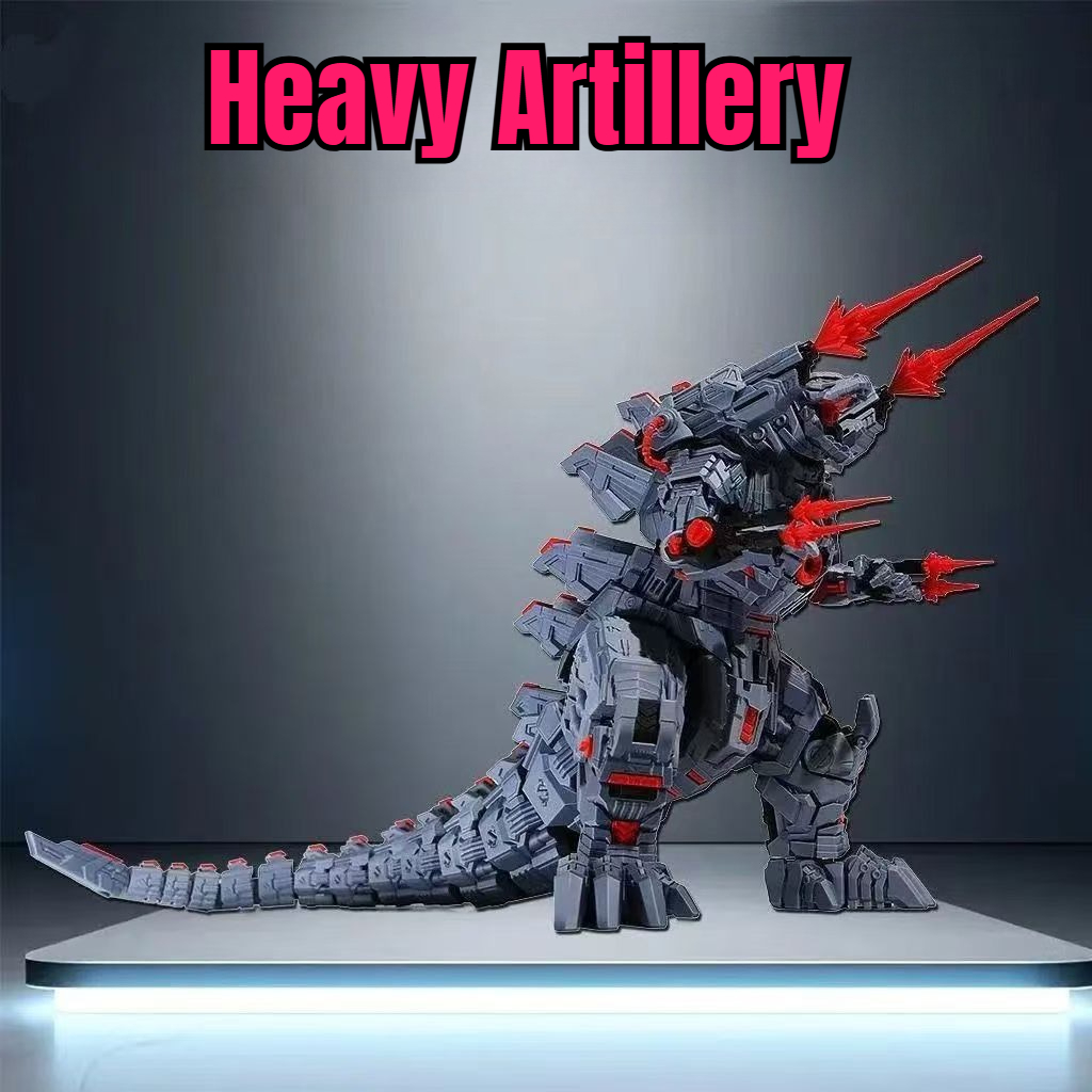3D Printed Mechanical Godzilla - Model Kit Kiryu review and price