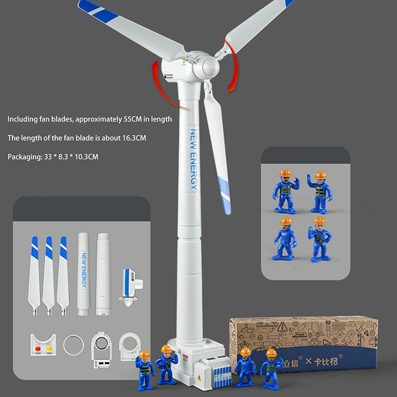 Kids' Wind Turbine Model Simul - Model Kit Toy review and price