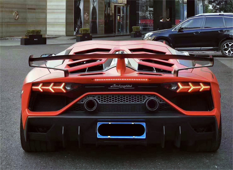 New Half Carbon Fiber Rear Bum - Model Kit Lamborghini review and price