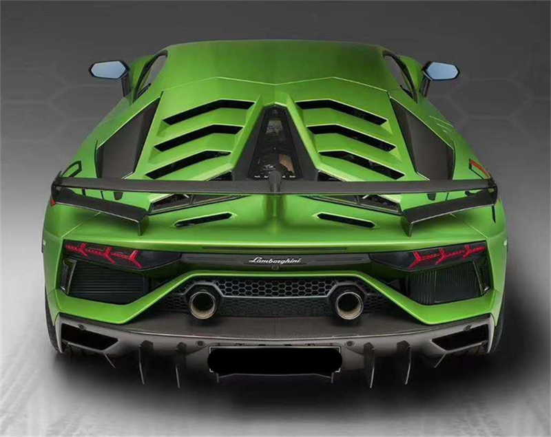 New Half Carbon Fiber Rear Bum - Model Kit Lamborghini review and price