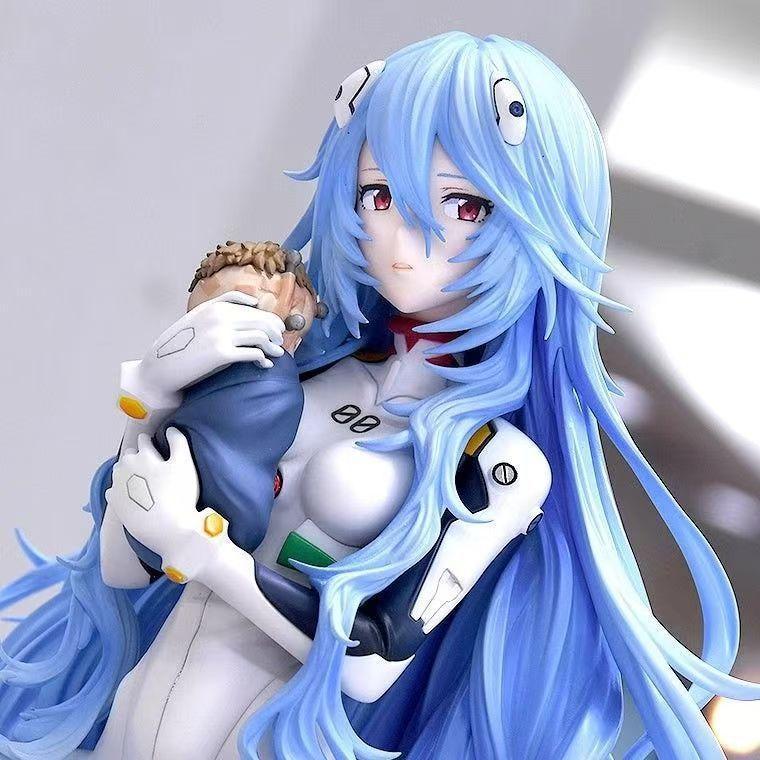 Rei Ayanami Kneeling Figure -  - Model Kit Anime review and price