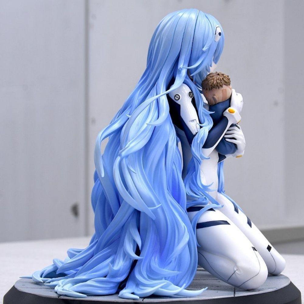 Rei Ayanami Kneeling Figure -  - Model Kit Anime review and price