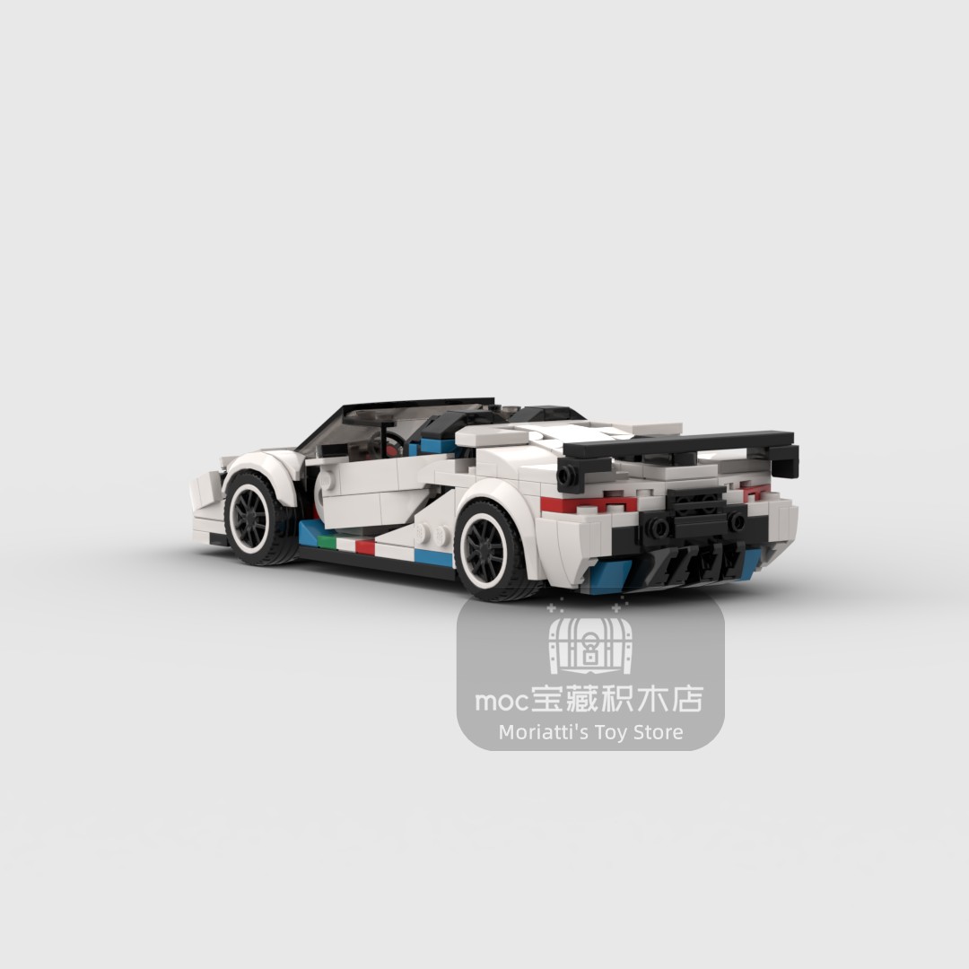 MOC Lambo Aventador SVJ  368pc - Model Kit Lamborghini review and price